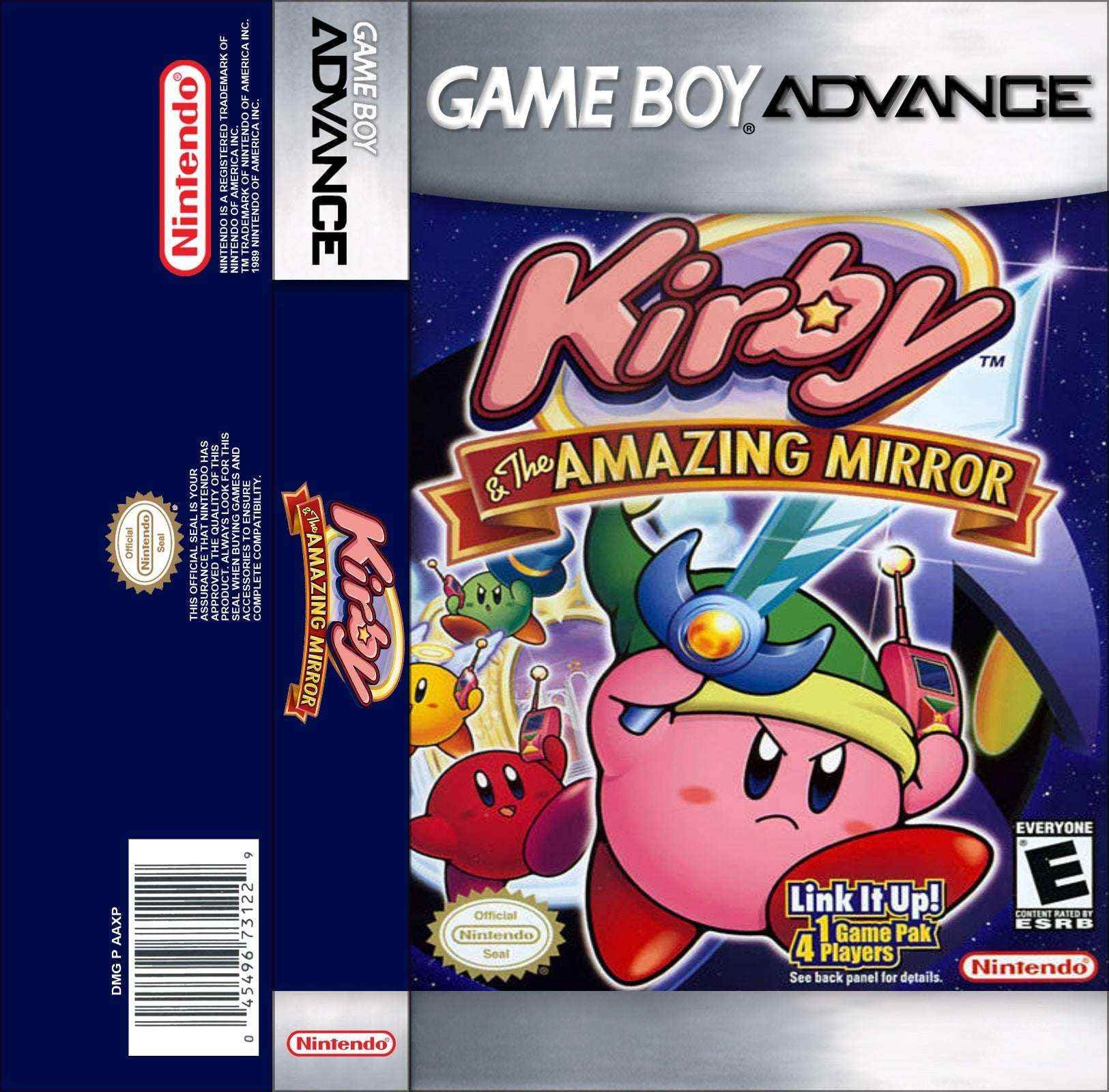 Kirby and the Amazing Mirror Cover Art - WOI Solutions