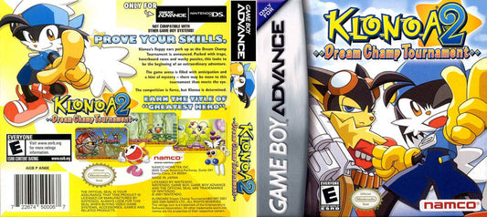 Klonoa 2 Dream Champ Tournament Cover Art - WOI Solutions