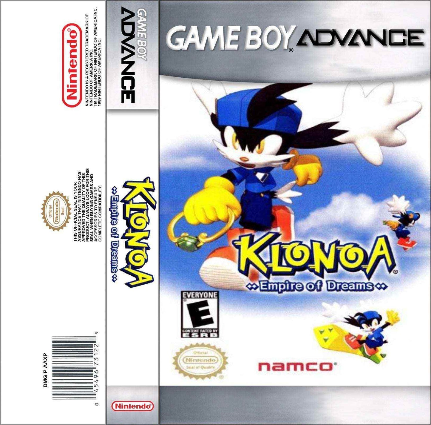 Klonoa Empire of Dreams Cover Art - WOI Solutions