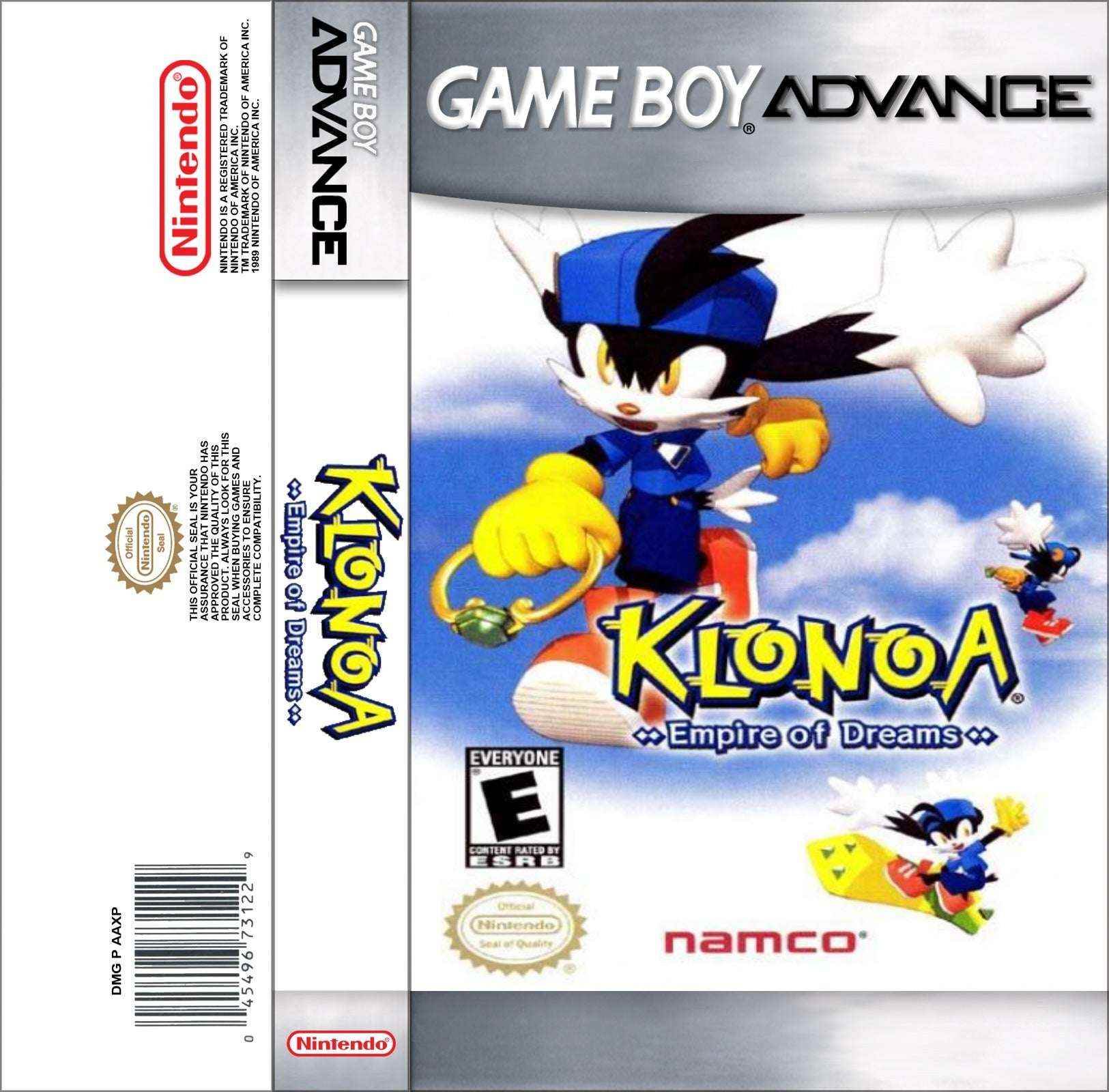 Klonoa Empire of Dreams Cover Art - WOI Solutions