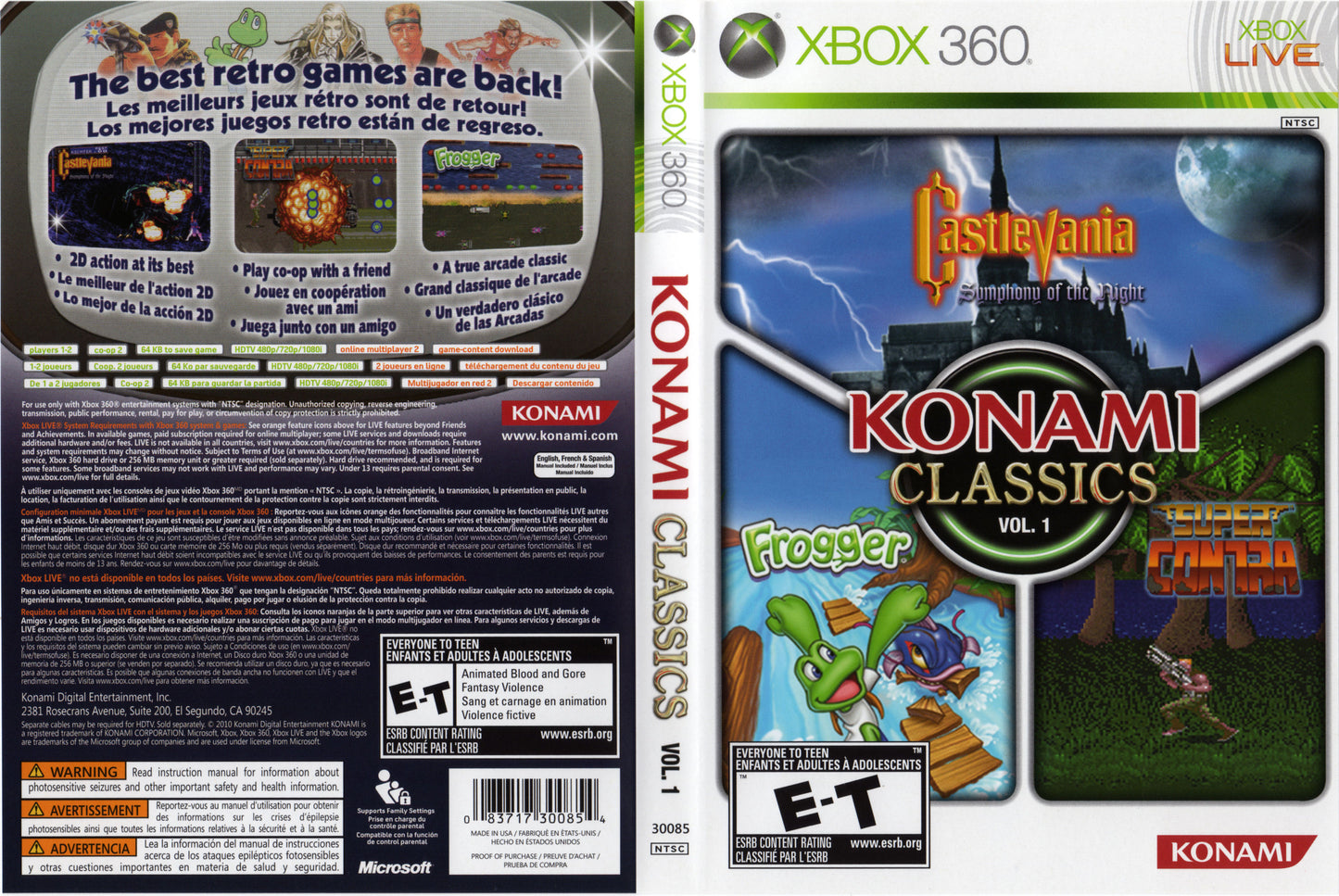 Konami Classics Vol. 1