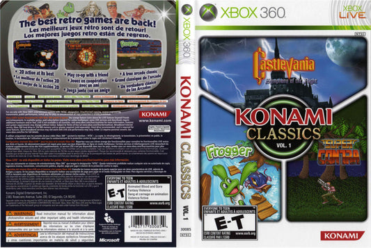 Konami Classics Vol. 1 Cover Art - WOI Solutions