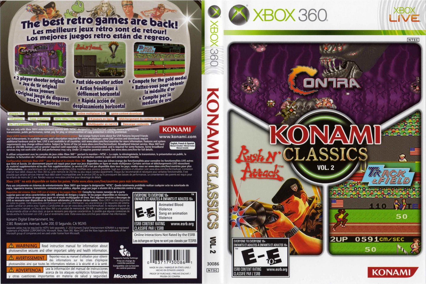 Konami Classics Vol. 2 Cover Art - WOI Solutions