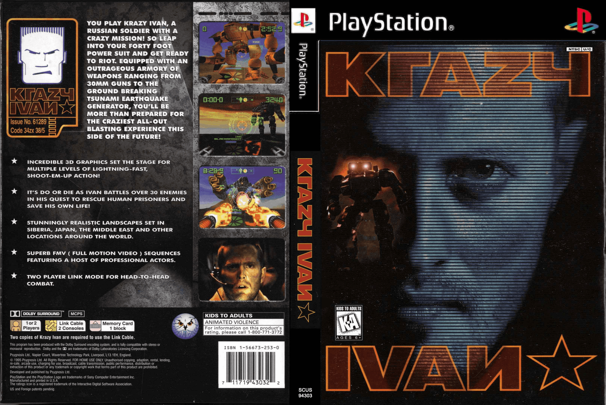 Krazy Ivan Cover Art - WOI Solutions