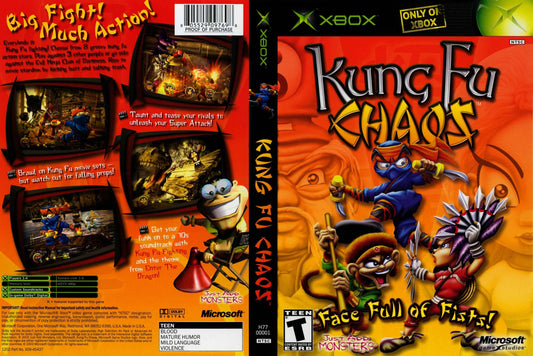 Kung Fu Chaos Cover Art - WOI Solutions