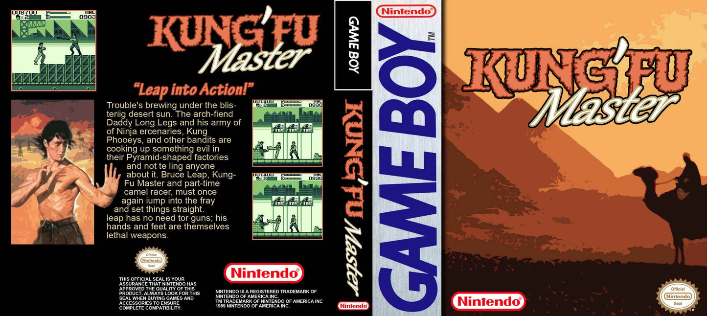Kung Fu Master Cover Art - WOI Solutions