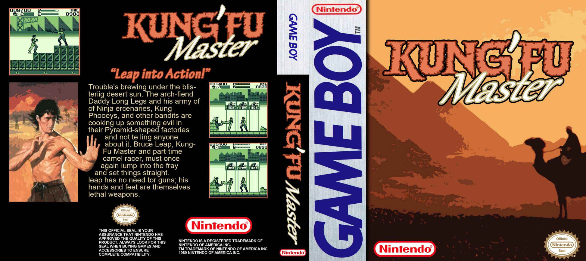 Kung Fu Master Cover Art - WOI Solutions