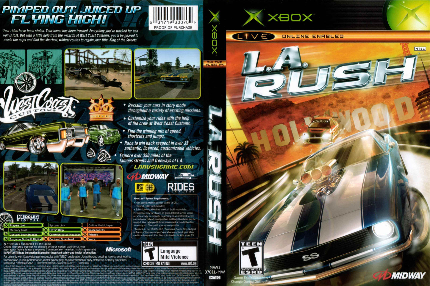L.A. Rush Cover Art - WOI Solutions