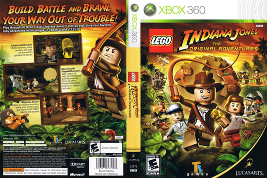 LEGO Indiana Jones The Original Adventures Cover Art - WOI Solutions