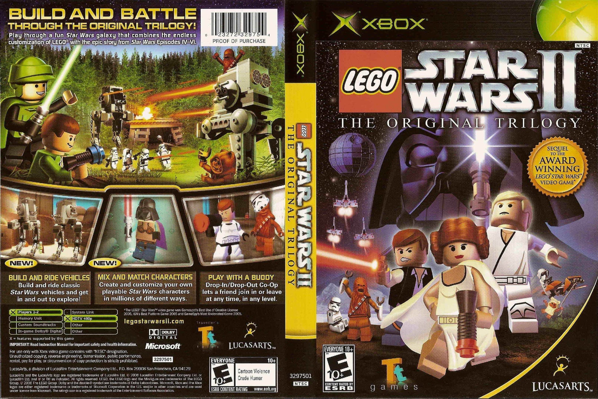 LEGO Star Wars II The Original Trilogy Cover Art - WOI Solutions