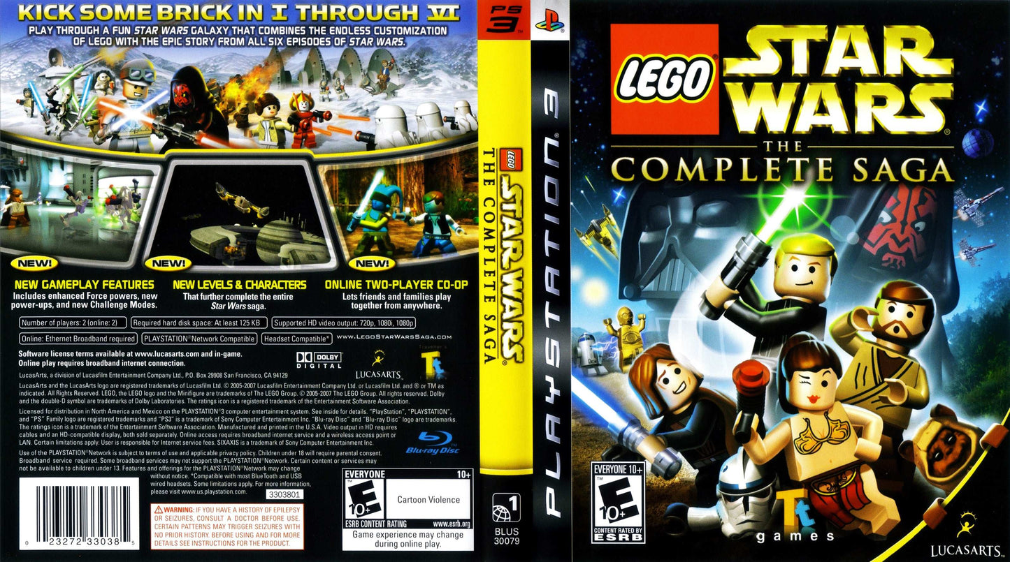 LEGO Star Wars The Complete Saga