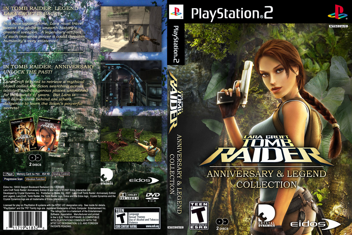 Lara Croft Tomb Raider Anniversary & Legend Collection