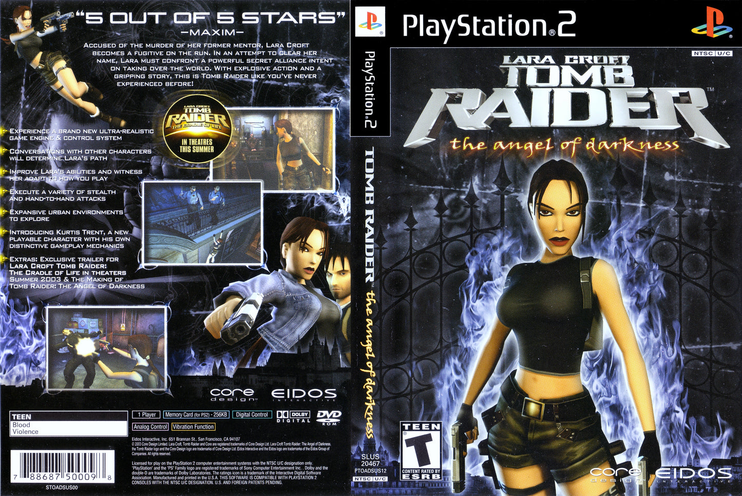 Lara Croft Tomb Raider The Angel Of Darkness