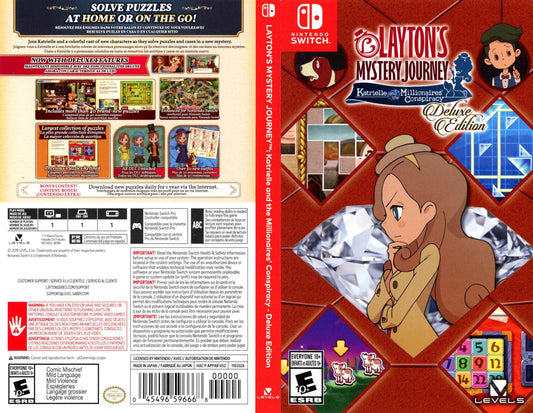 Layton’s Mystery Journey Katrielle and the Millionaires’ Conspiracy - Deluxe Edition