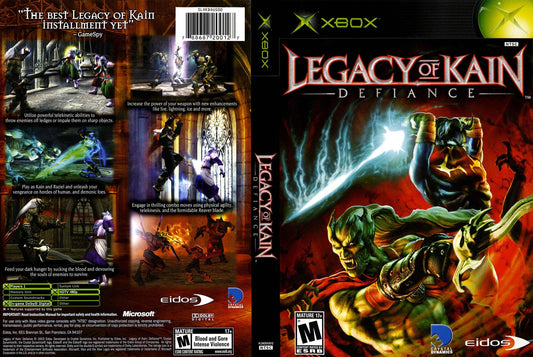 Legacy of Kain Defiance Cover Art - WOI Solutions