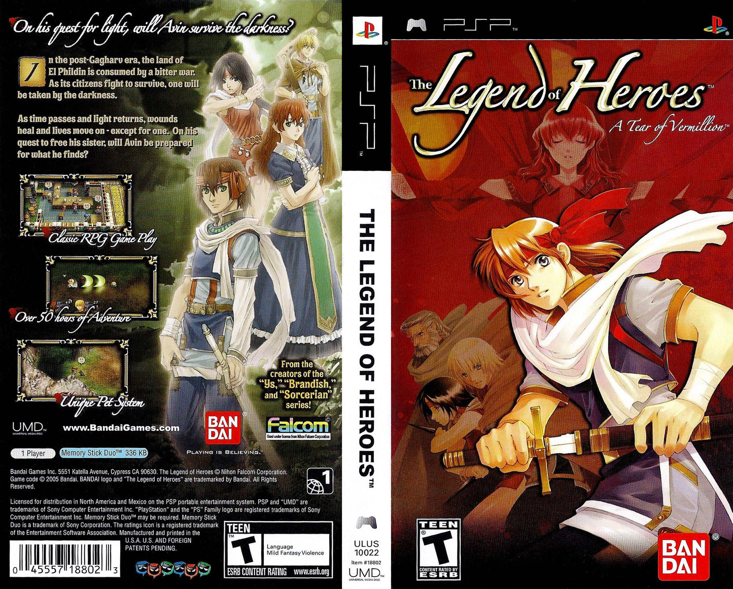 Legend of Heroes, The A Tear of Vermillion