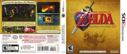 Legend of Zelda Ocarina of Time 3D, The