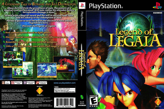 Legend of Legaia Cover Art - WOI Solutions