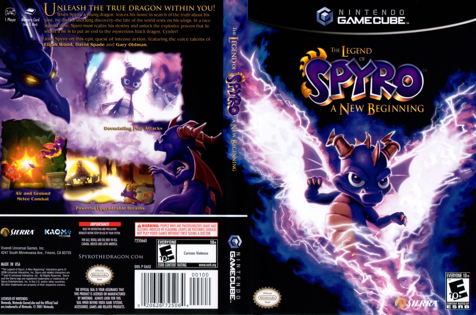 Legend of Spyro A New Beginning, The