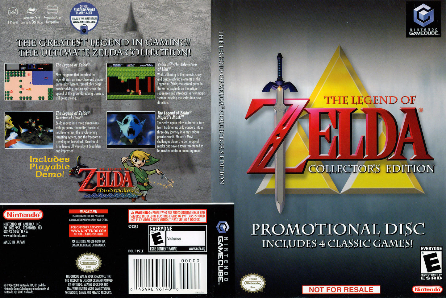 Legend of Zelda Collector's Edition, The