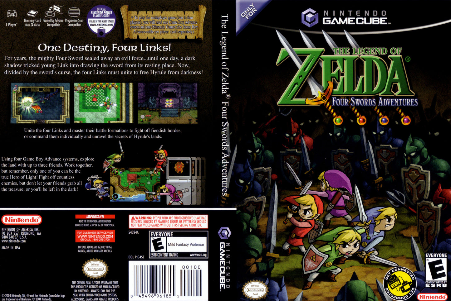 Legend of Zelda Four Swords Adventures, The