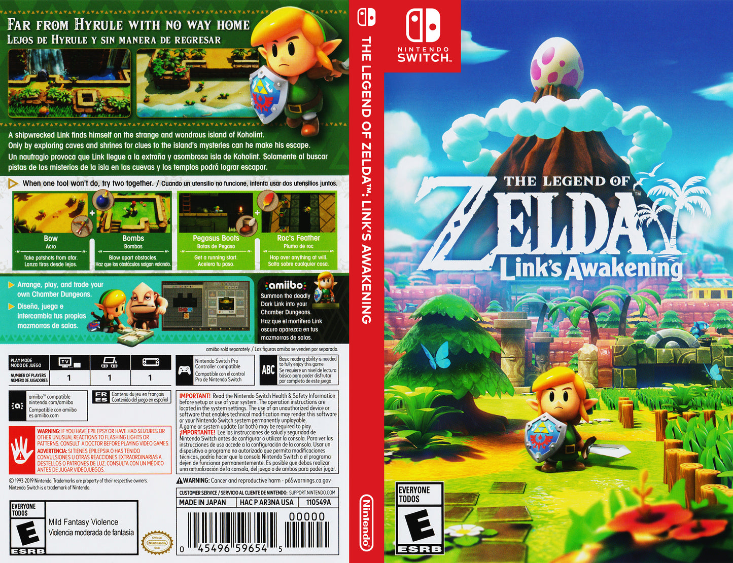 Legend of Zelda Link's Awakening, The