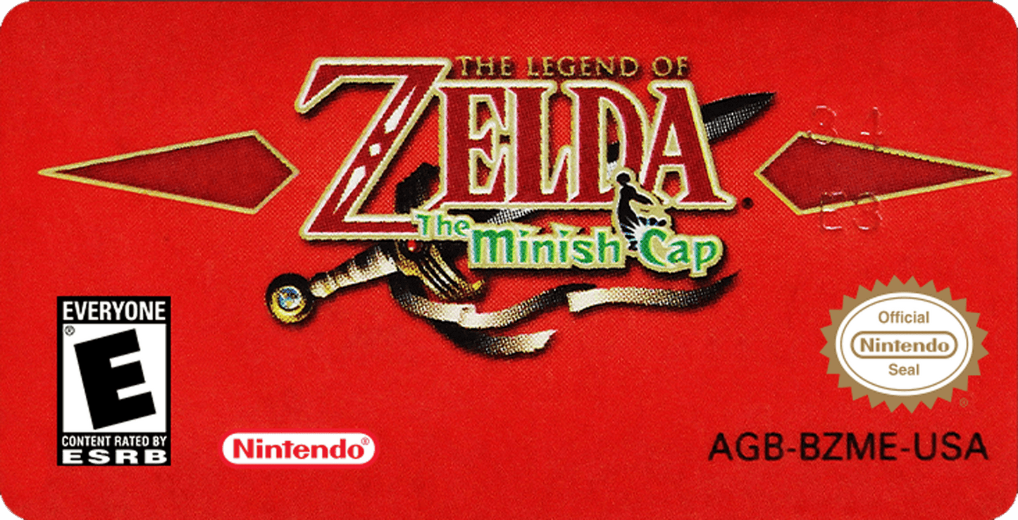 Legend of Zelda The Minish Cap Cover Art - WOI Solutions