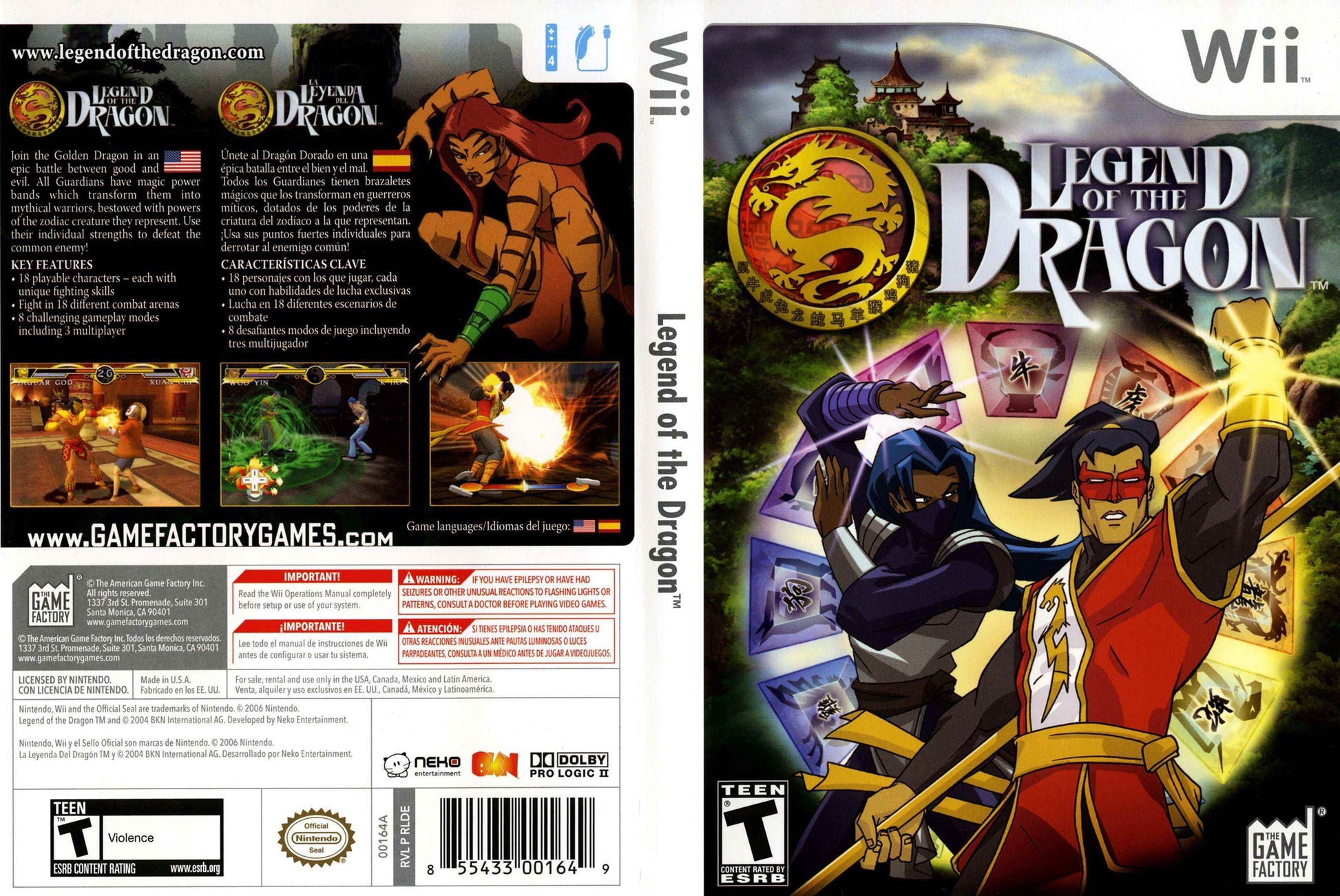 Legend of the Dragon Cover Art - WOI Solutions