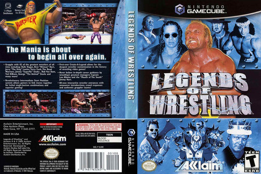 Legends of Wrestling Cover Art - WOI Solutions