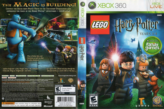 Lego Harry Potter Years 1-4 Cover Art - WOI Solutions
