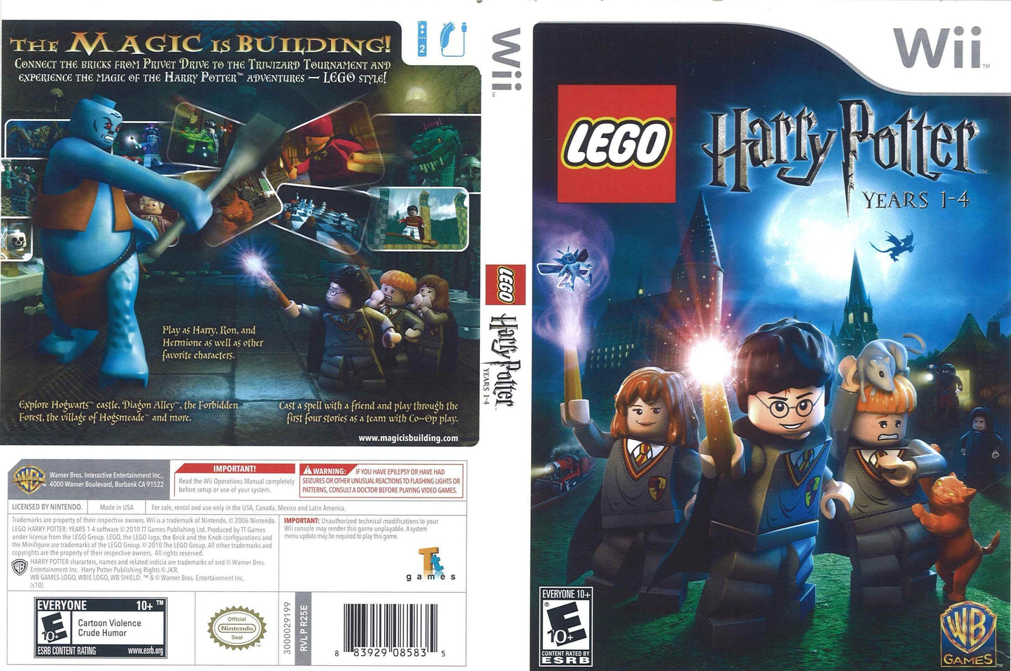 Lego Harry Potter Years 1–4 Cover Art - WOI Solutions