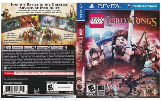Lego Lord of the Rings Cover Art - WOI Solutions