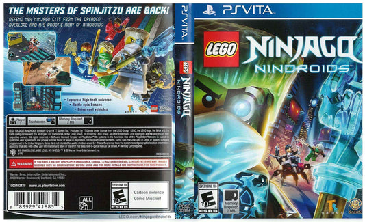 Lego Ninjago Nindroids Cover Art - WOI Solutions