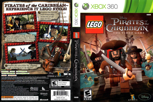 Lego Pirates of the Caribbean The Video Game Cover Art - WOI Solutions