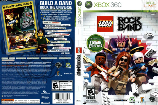 Lego Rock Band Cover Art - WOI Solutions