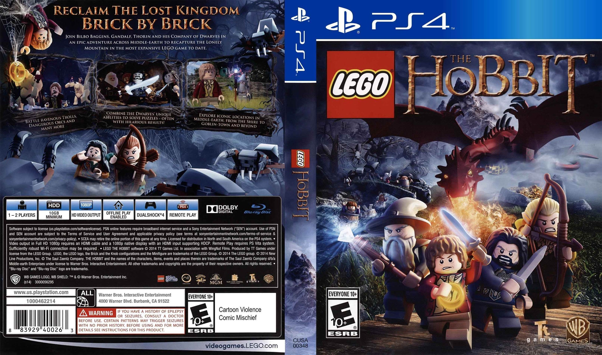 Lego The Hobbit Cover Art - WOI Solutions