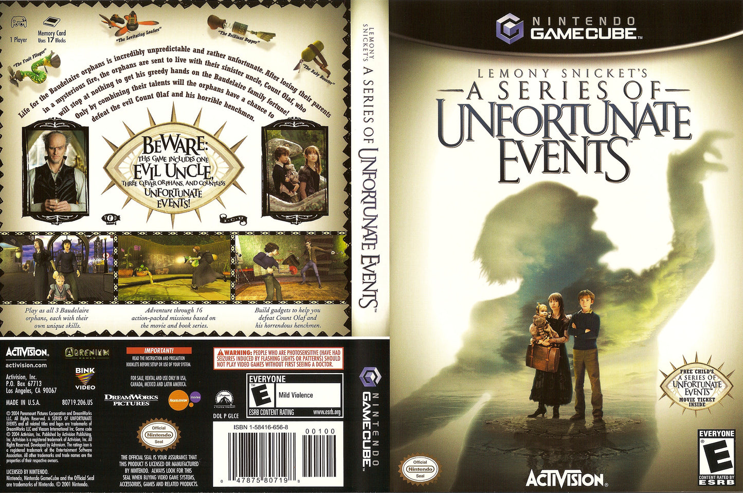 Lemony Snicket's A Series of Unfortunate Events