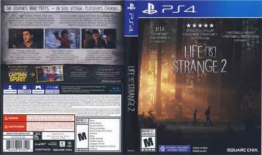 Life is Strange 2 Cover Art - WOI Solutions