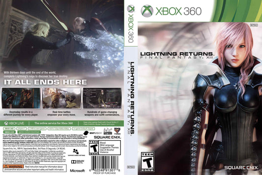 Lightning Returns Final Fantasy XIII Cover Art - WOI Solutions