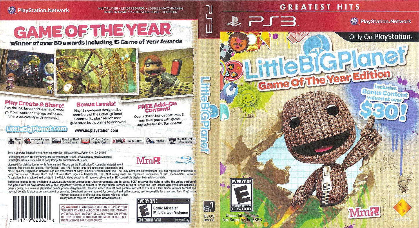 Little Big Planet Cover Art - WOI Solutions