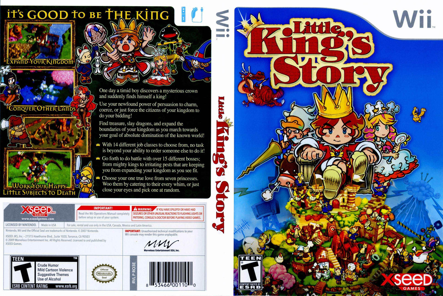 Little King's Story Cover Art - WOI Solutions