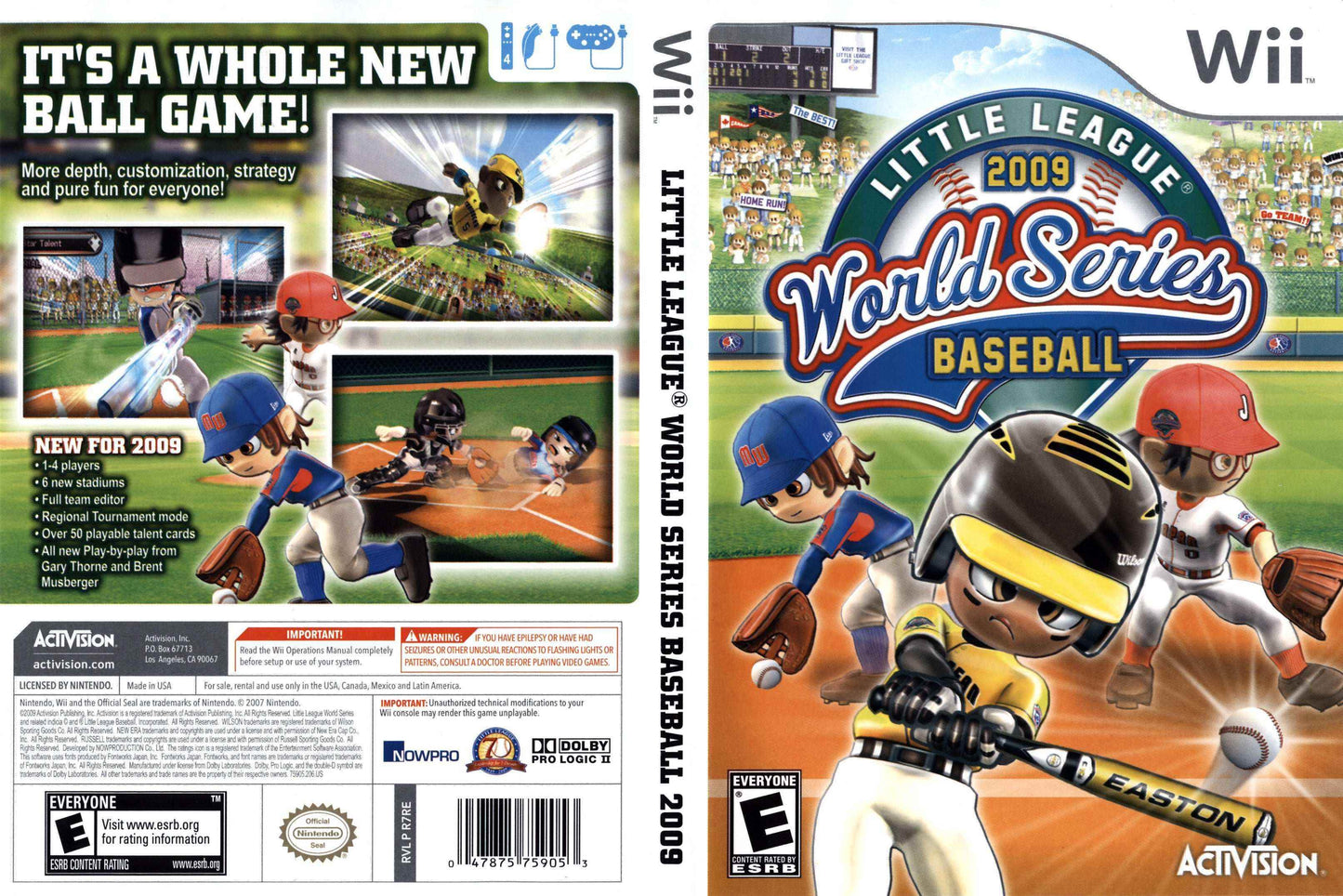 Little League World Series Baseball 2009 Cover Art - WOI Solutions
