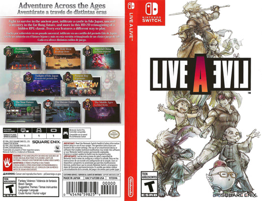 Live A Live Cover Art - WOI Solutions