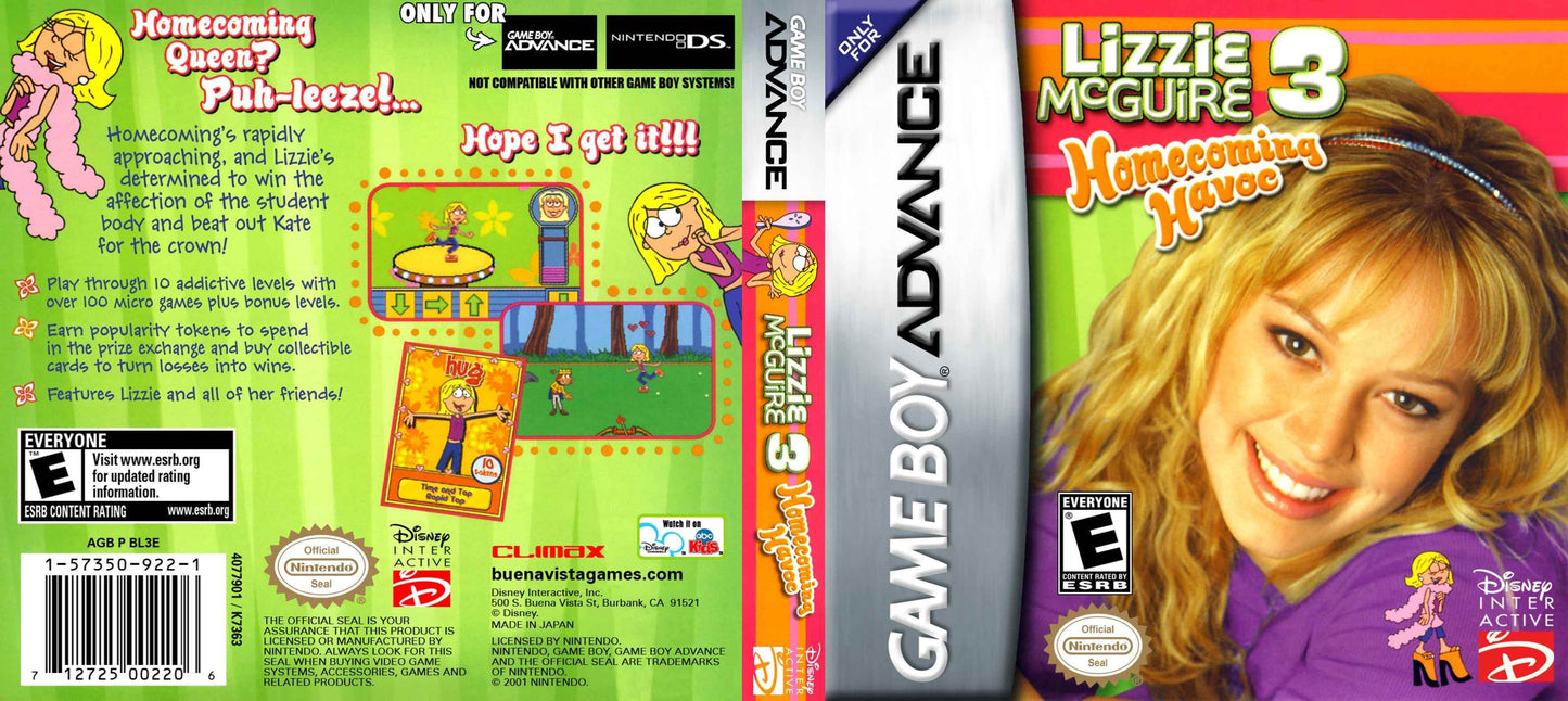 Lizzie McGuire 3 Cover Art - WOI Solutions