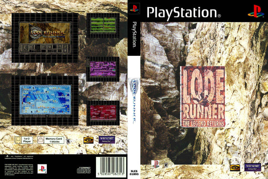Lode Runner The Legend Returns Cover Art - WOI Solutions