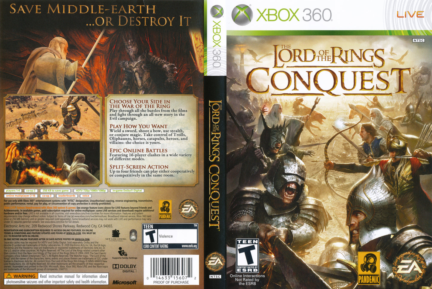 Lord of the Rings Conquest, The