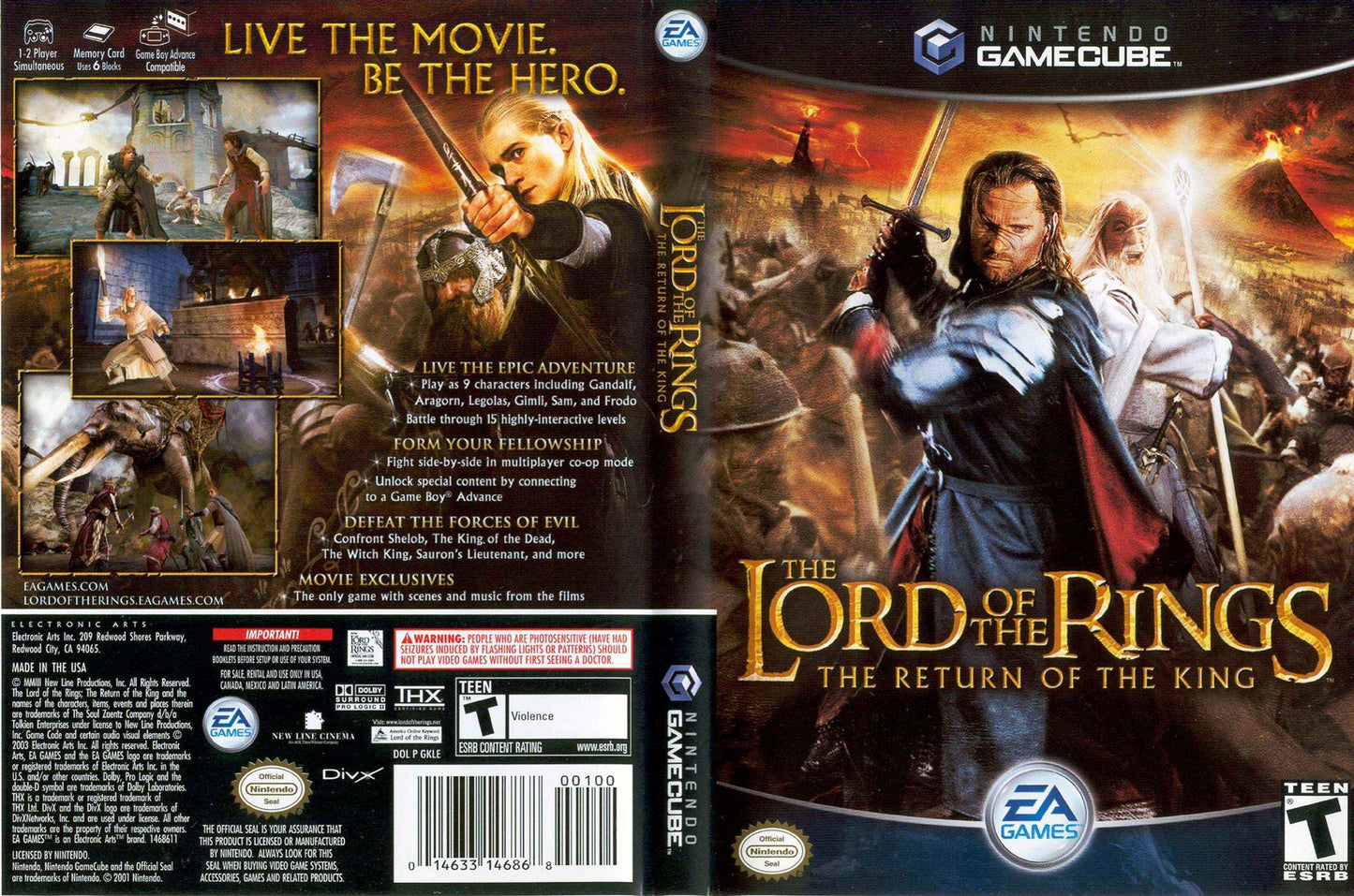 Lord of the Rings Return of the King, The Cover Art - WOI Solutions
