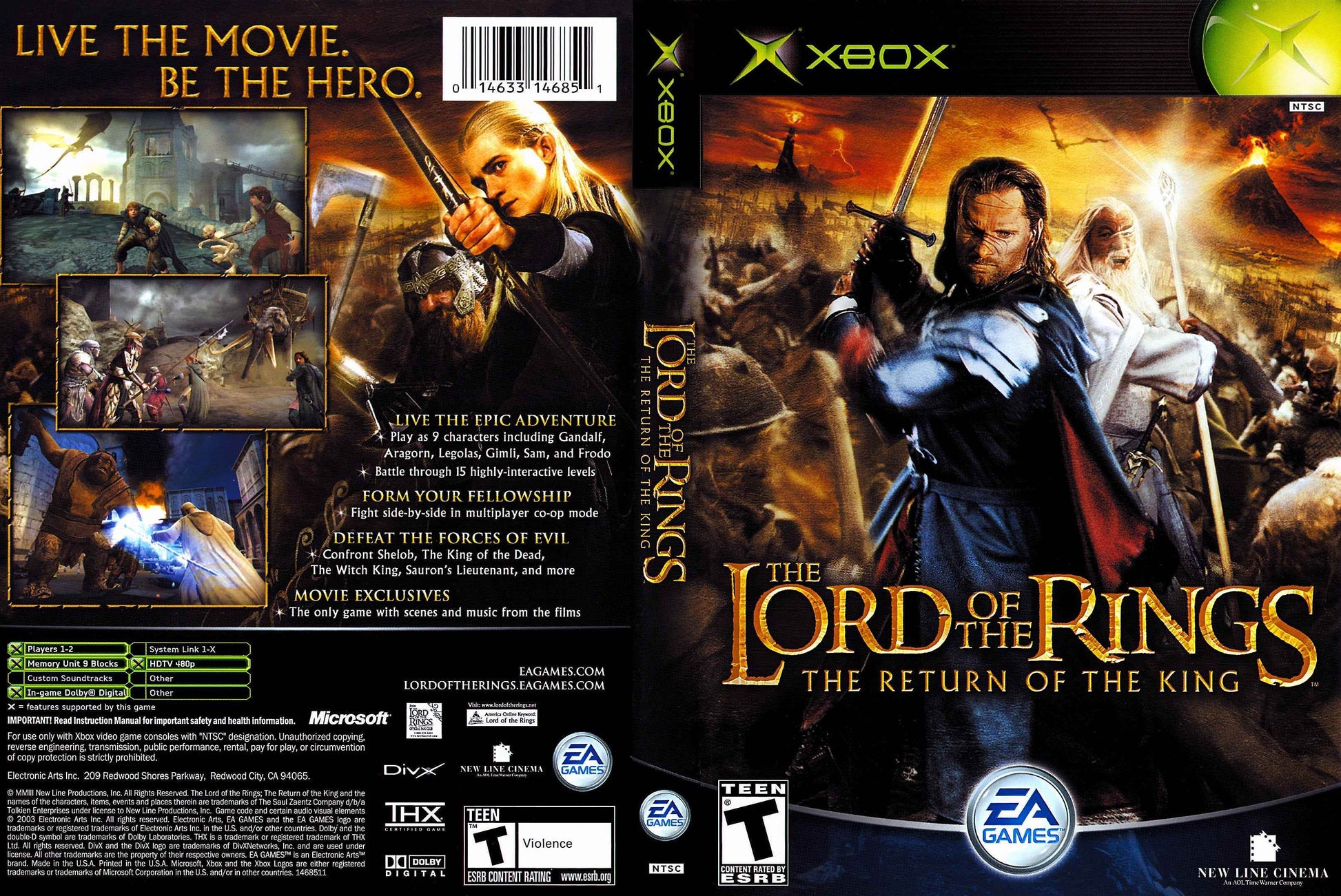 Lord of the Rings The Return of the King, The Cover Art - WOI Solutions