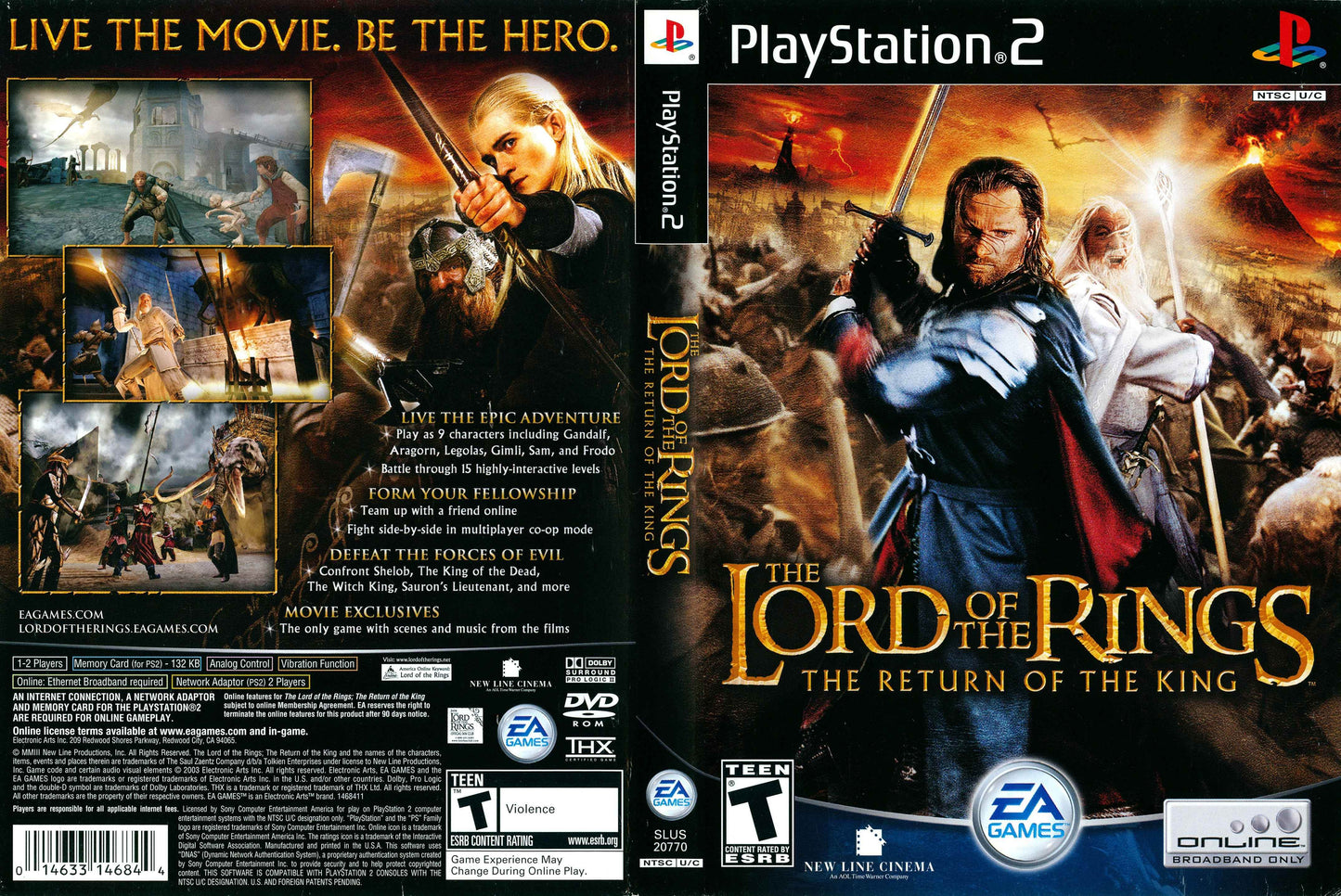 Lord of the Rings The Return of the King, The Cover Art - WOI Solutions