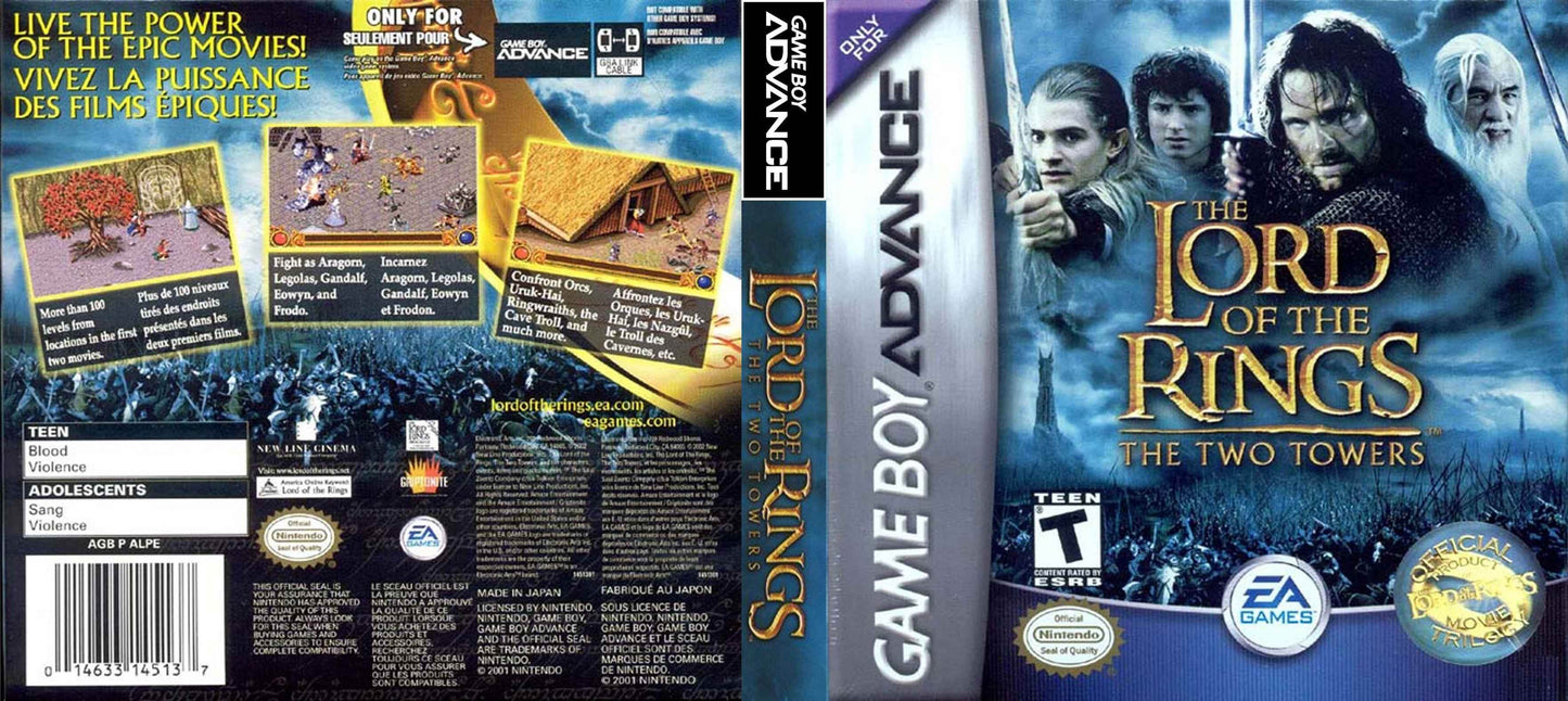 Lord of the Rings Two Towers Cover Art - WOI Solutions